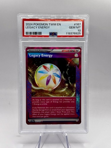 Legacy Energy graded PSA 10 for sale on eBay