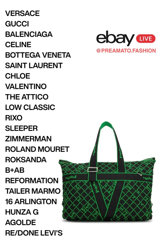 GUCCI, BALENCIAGA, VERSACE, SLEEPER & MORE @PREAMATO.FASHION