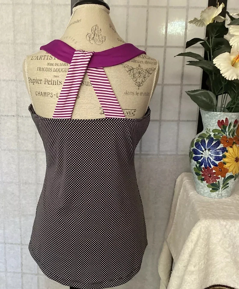 Sujetador deportivo a lunares Jofit nuevo sin etiquetas Top-L correas coloridas acento Foto 3 de 4