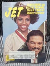 1980's Gladys Knight Billy Dee Black Interest Vtg Jet Magazine Aug 1, 1983