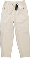 Neu! Marc Cain Damen Hose Aus Kunstleder N3 / 38 Beige