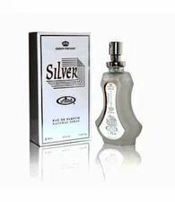 SILVER BY Al-Rehab EDP Natural Spray 35ml USA SELLER! ( 3 PACK)