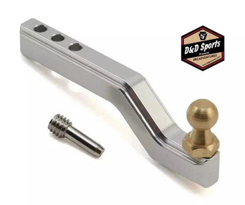 Yeah Racing TRX4-023 Traxxas TRX-4 Aluminum & Brass Drop Hitch Receiver