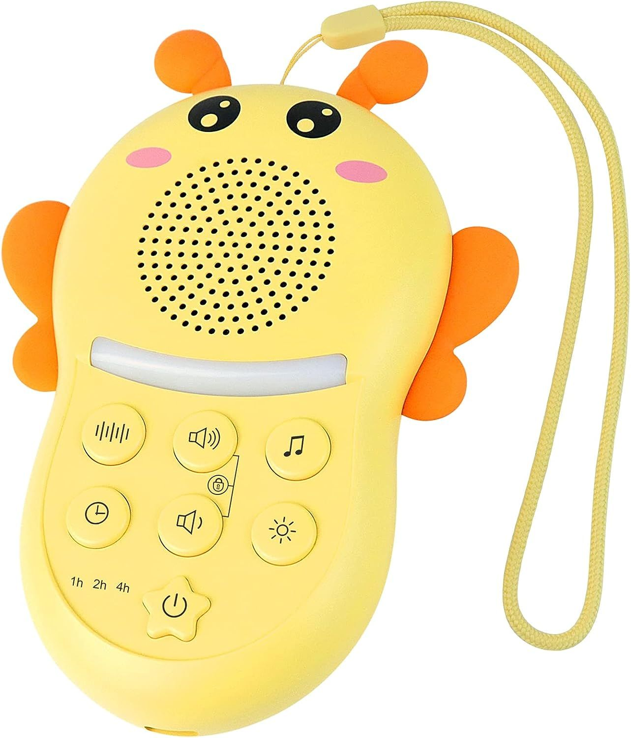 Dremkit White Noise Machine Baby Sound Portable Yellow-image