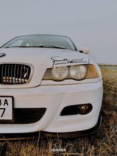 BMW E46 Splitter f�r Front M3 Sto�stange Bumper Splitter Lippe Spoiler