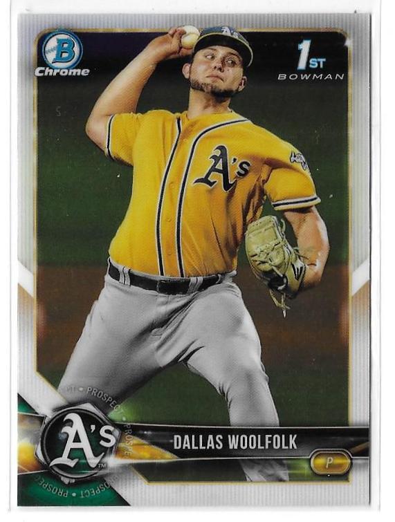 2018 BOWMAN CHROME DRAFT PROSPECT DALLAS WOOLFOLK (BDC127) eBay