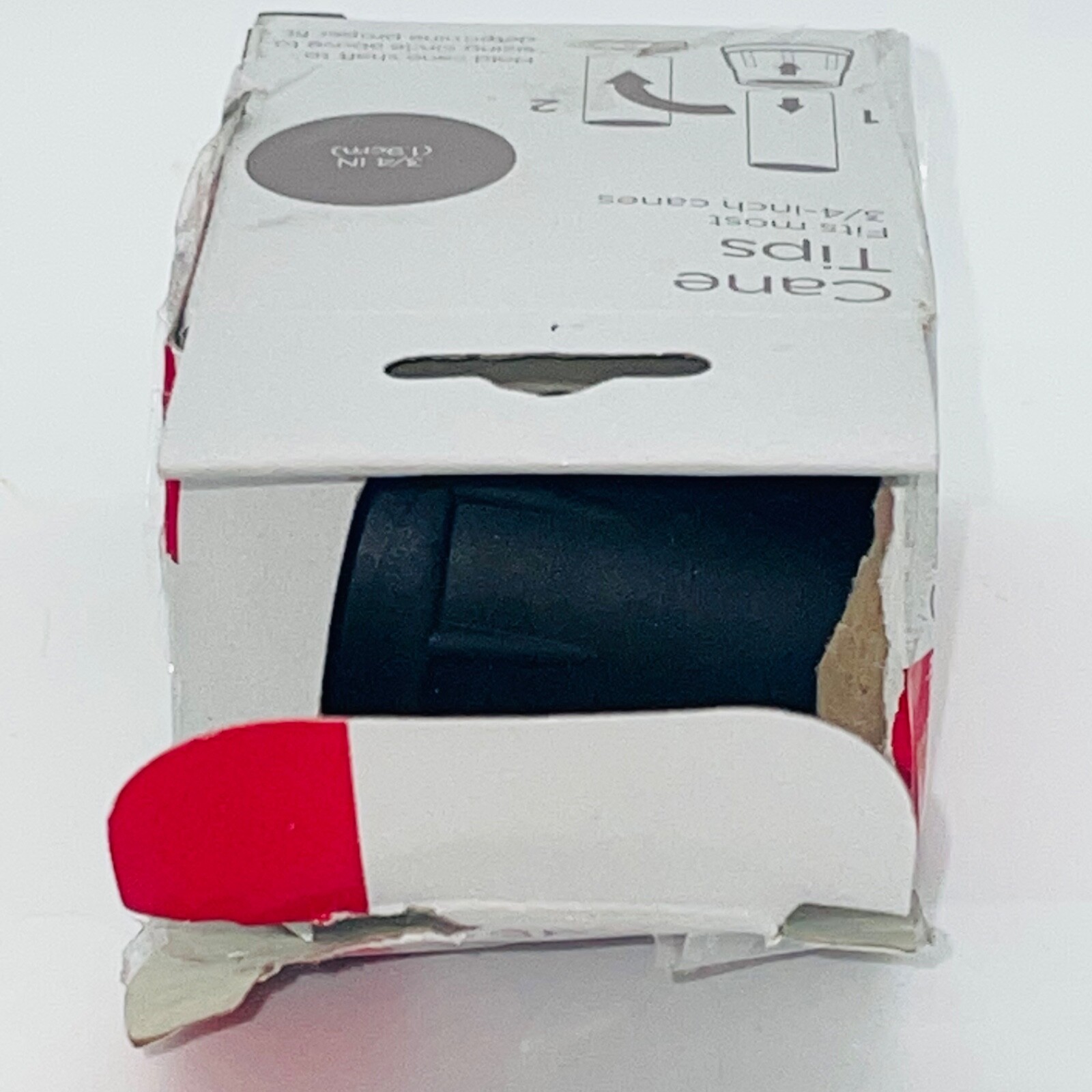 Equate Cane Tips CRUTCH CANE WALKER WALKING STICKS 3/4" Canes Set Of 2 Open box eBay