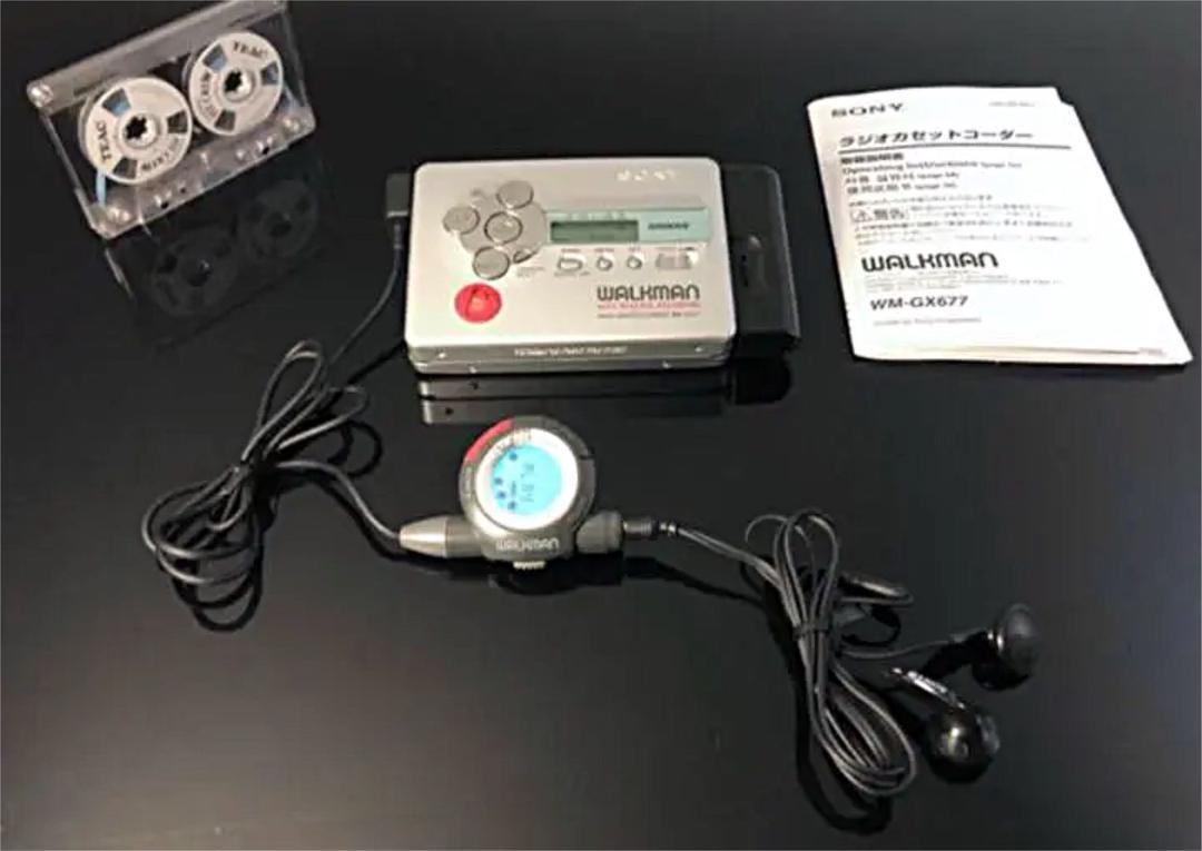 SONY WALKMAN WM-GX677 ラジオカセットコーダー