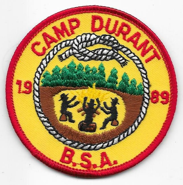 1989 Camp Durant Occoneechee Council North Carolina Boy Scouts of