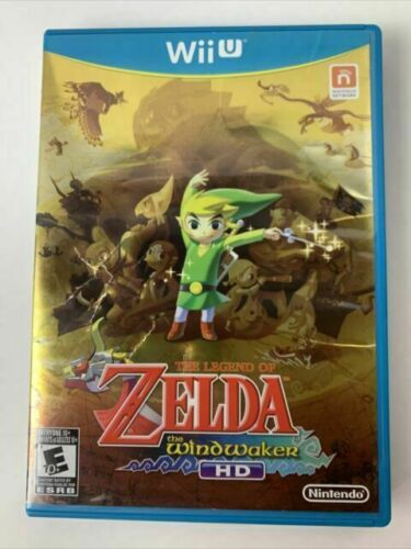 Mint Disc Nintendo Wii U The Legend of Zelda The Wind Waker HD - No Manual