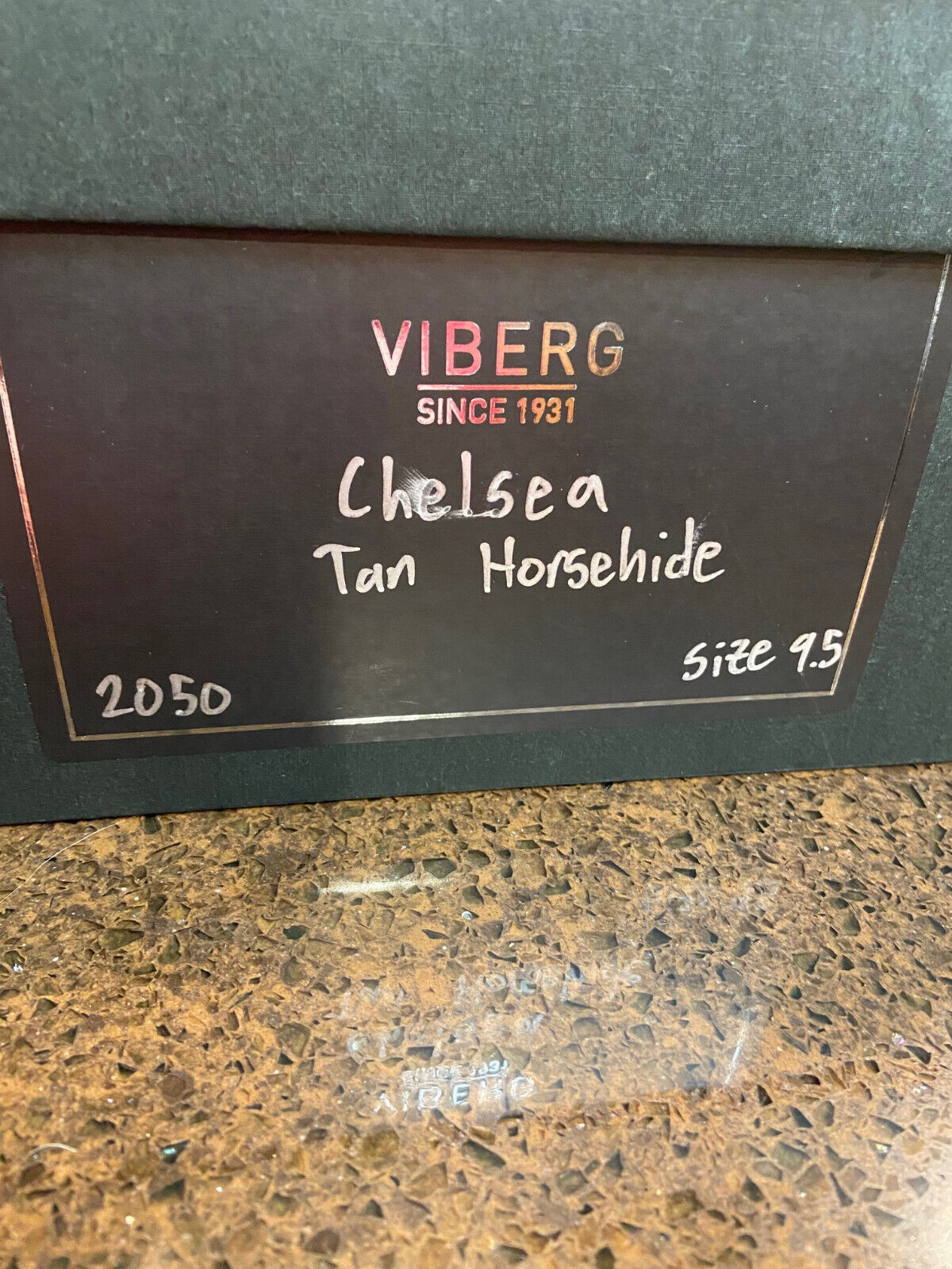 Viberg Chelsea Boot, 2050 last, Tan Horsehide Siz… - image 2