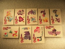 MY LITTLE PONY Friendship is Magic series 2 Tattoos Set