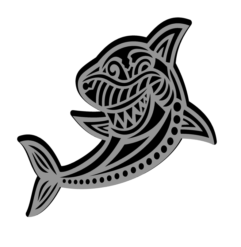 Shark Vinyl Decal Sticker Multicolor Choice a3642