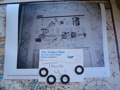 Reel Parts & Repair - Garcia Mitchell