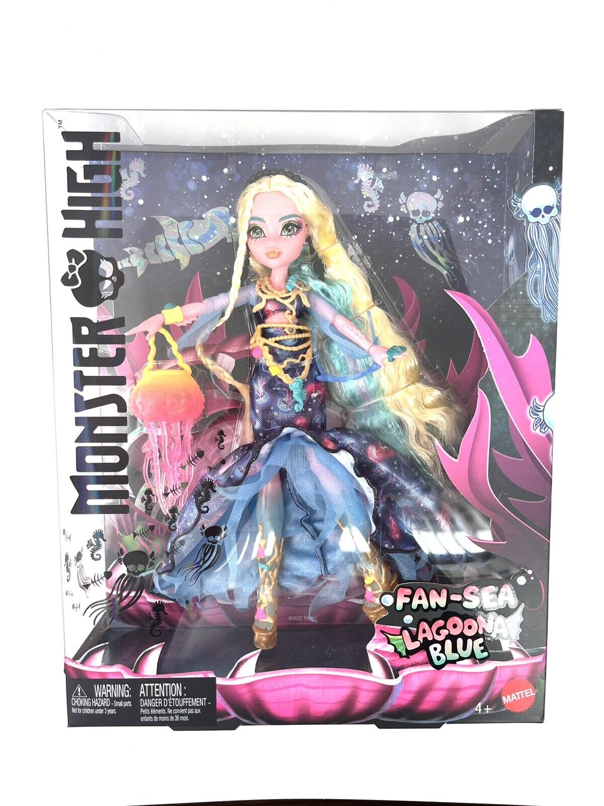 Boneca MONSTER HIGH Lagoona Blue (Idade Mínima Recomendada: 4 anos