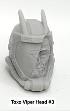 3d Printed COBRA TOXO VIPER V2  3 HEAD  1 12 6 GI Joe Classified Marvel Legend
