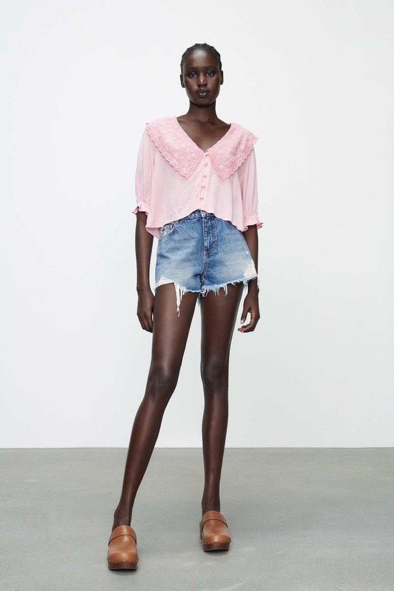 【ヘヨン】parasol blouse / pink $_12.JPG?set_id=880000500F