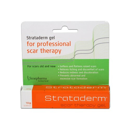 Genuine Strataderm scar 57 cm silicone gel 10 g old and new scars
