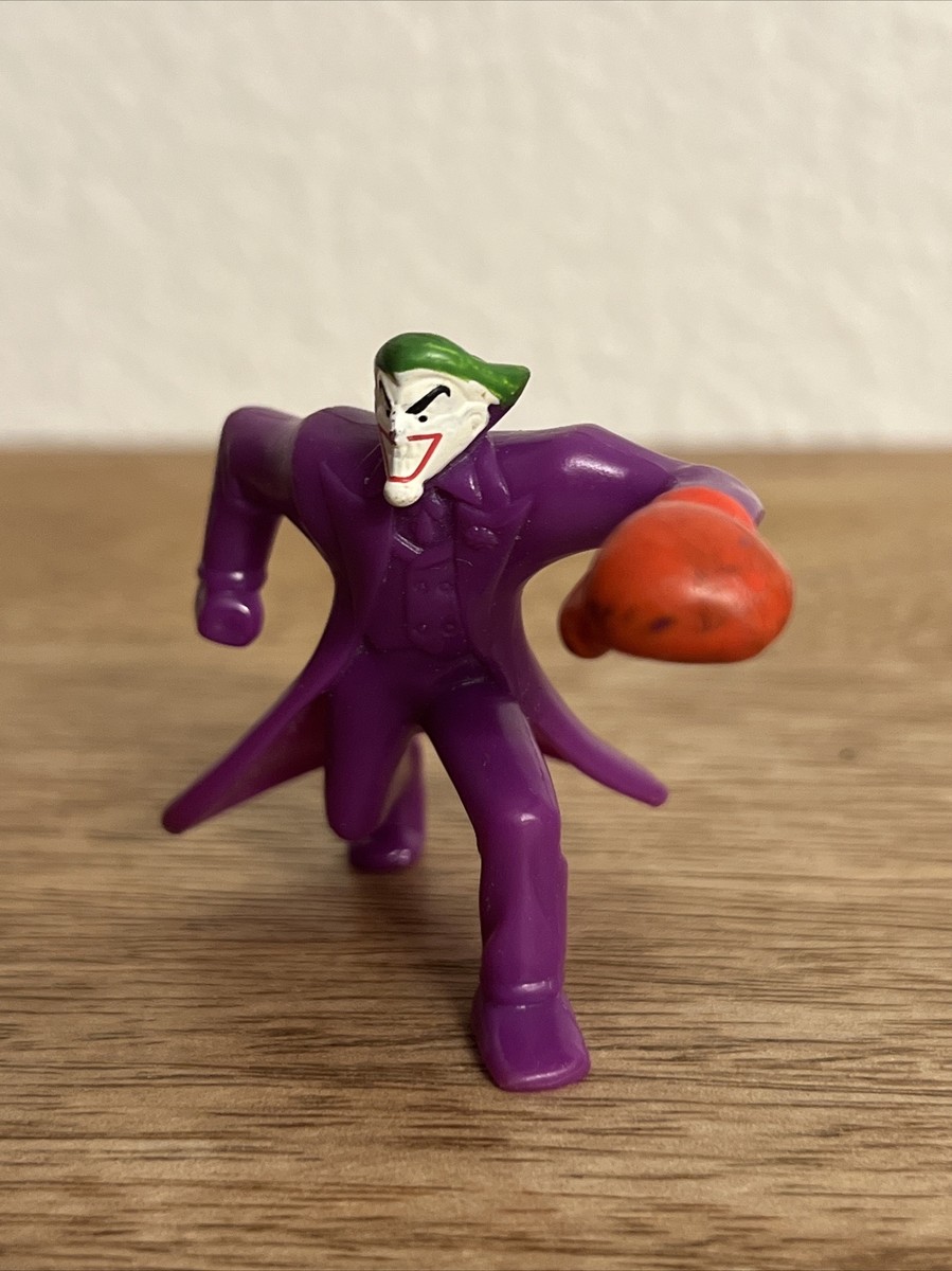 THE JOKER PURPLE SUIT W/BOXING GLOVE BATMAN 2”ACTION FIGURE