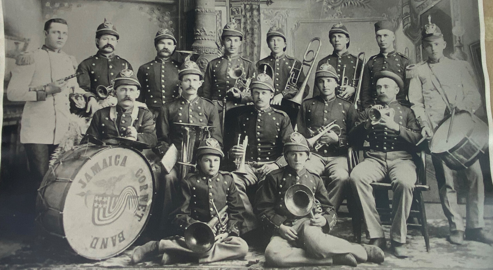rare JAMAICA IOWA BAND PHOTOGRAPH 19th CENTURY eBay