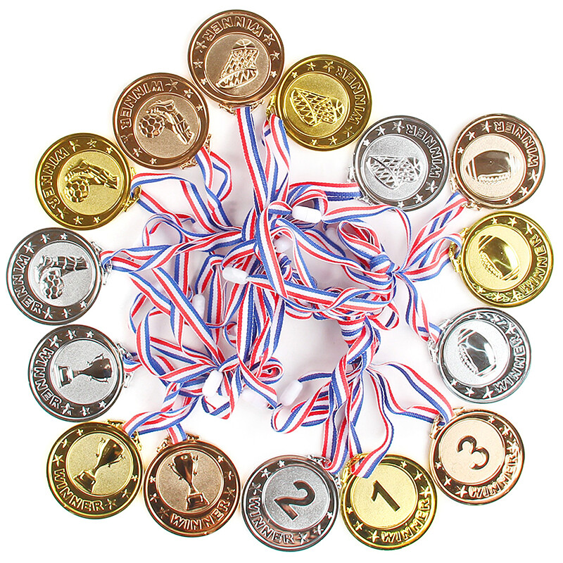 Award Medals For Kids Rugby Medals Sports Match Party Favors Group