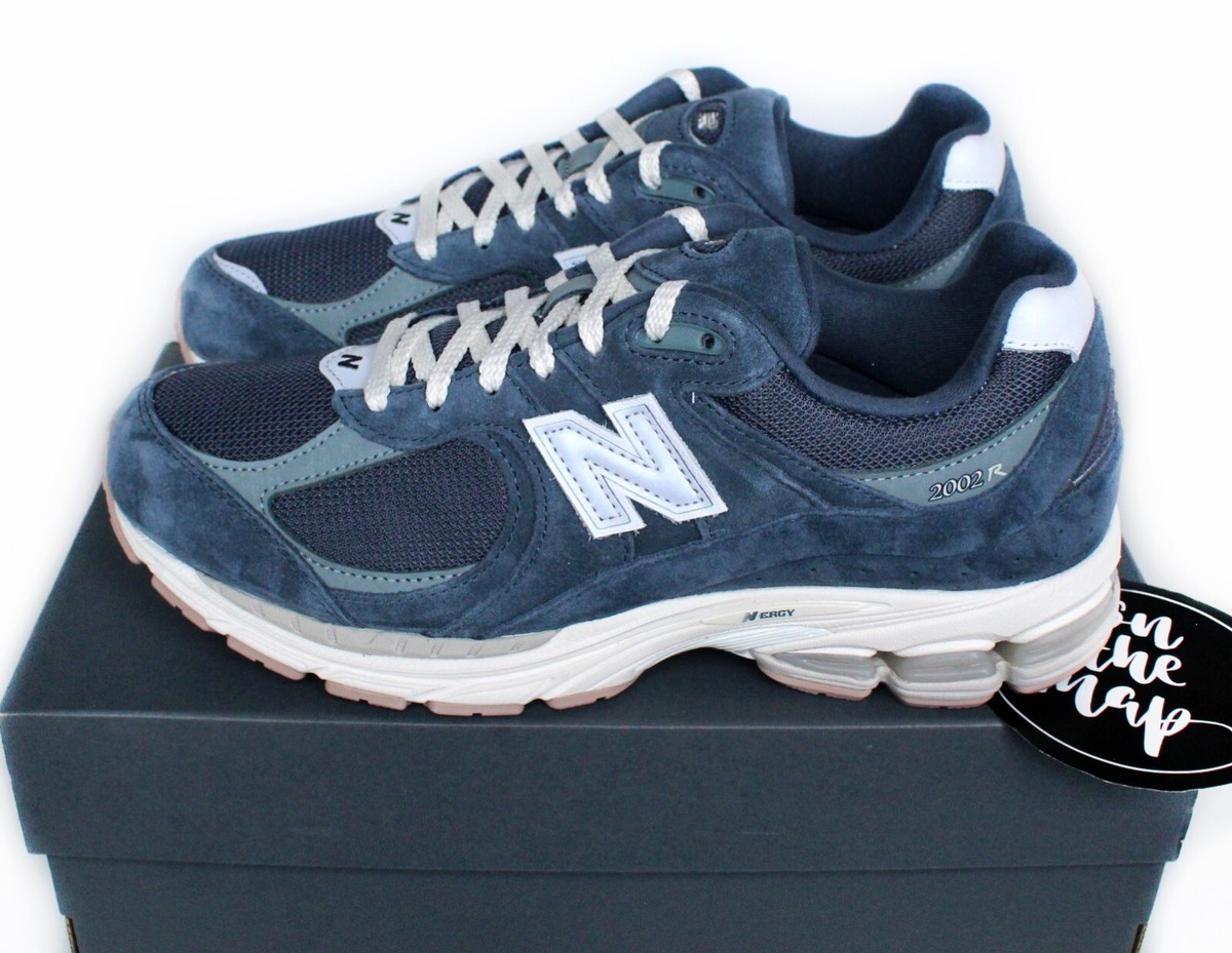 New Balance 2002R Deep Ocean Grey Slate Hazy Blue UK 5 7 8 9