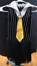 Dance Costume w/genuine Swarovski Crystals - Wolf Fording  Co.- Large Child