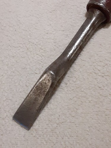 Vintage C.S. Herramienta de cuero cincel rasgador OSBORNE & Co. - Imagen 9 de 9
