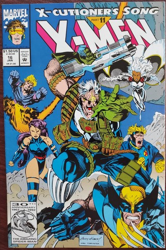 X-Men #16 VF- 7.5 (Marvel 1992) ✨