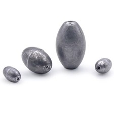10~20Pcs Fish Weight for Bass, Catfish, Currents, Deep Water 0.5g~20g Egg Sinker
