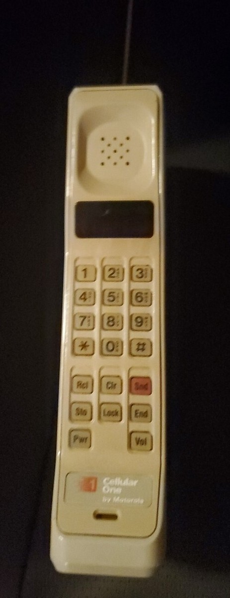 Vintage Motorola Brick Cellular Phone | eBay