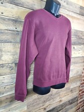 Cutter  Buck Pullover Sweatshirt Men Medium Red Chest 45" Length 25"