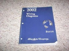 2002 Ford Focus Electrical Wiring Diagram Manual SE ZTW ZX3 ZX5 SVT LX SE xz