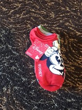 Disney Mickey And Minnie Christmas socks set of 6