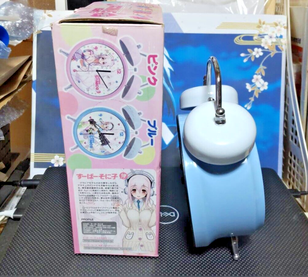 Super Sonico Voice Alarm Clock Blue Ver. SK Japan 2011 | eBay