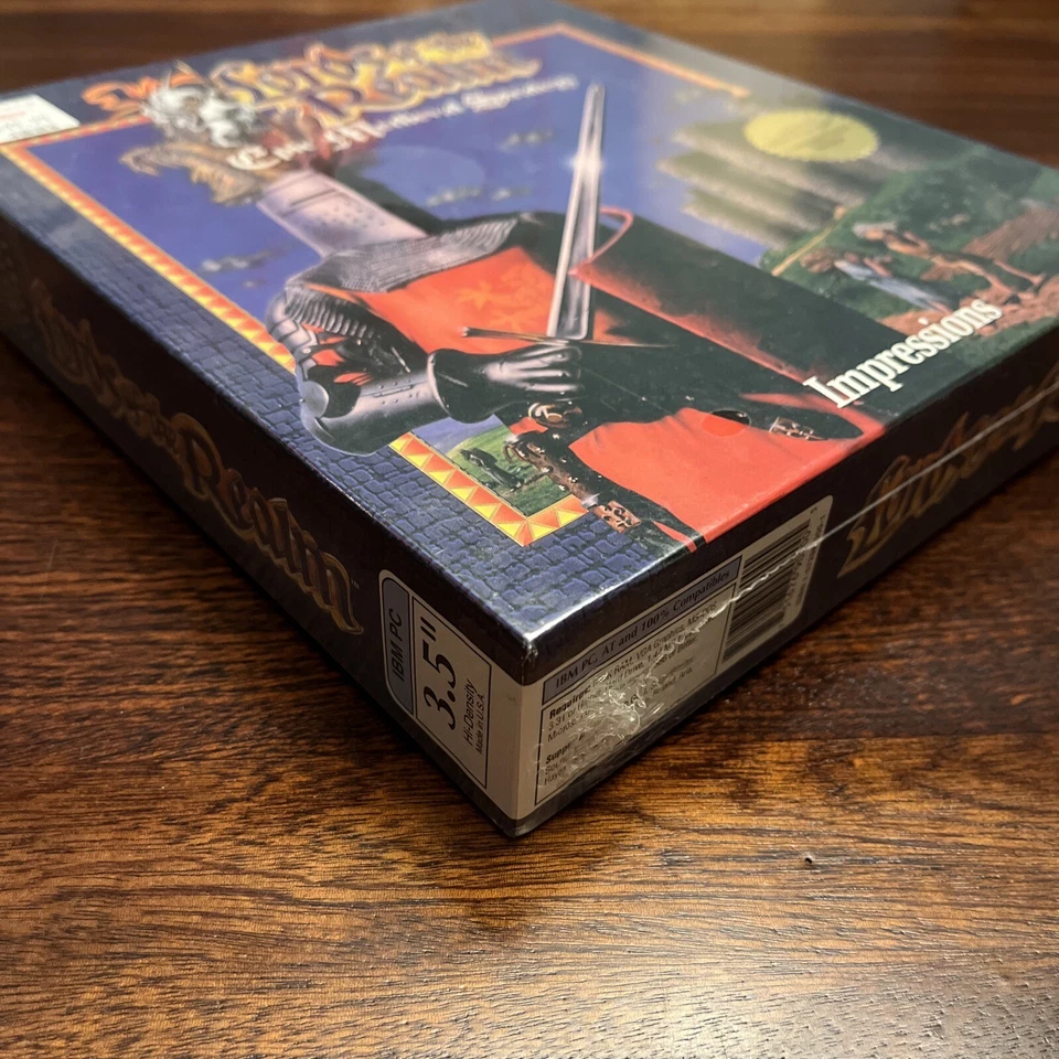 Lords of the Realm Epic Medieval Strategy IBM/PC New Sealed - Image 4 of 4