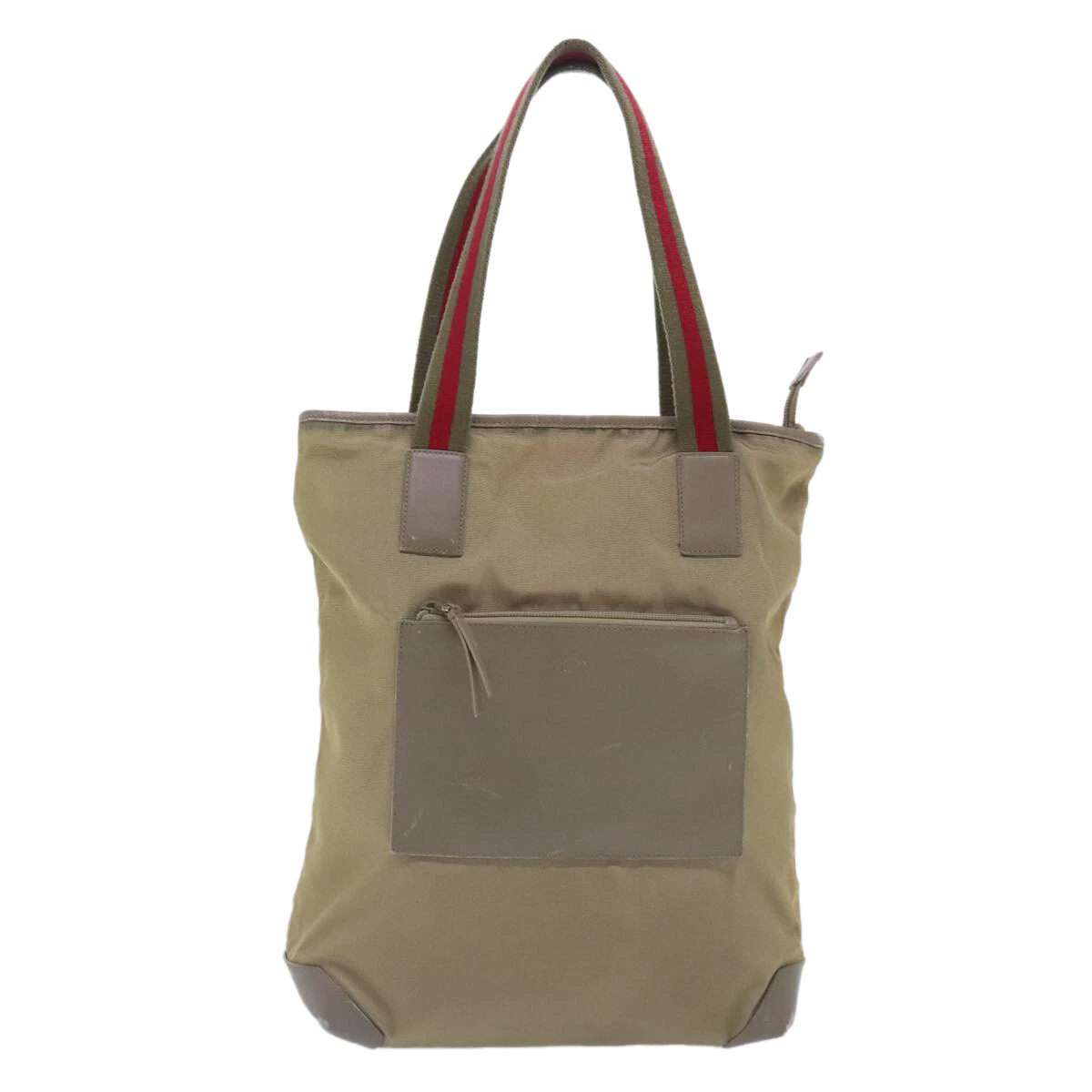 Sac fourre tout Gucci Sherry en toile beige authentique
