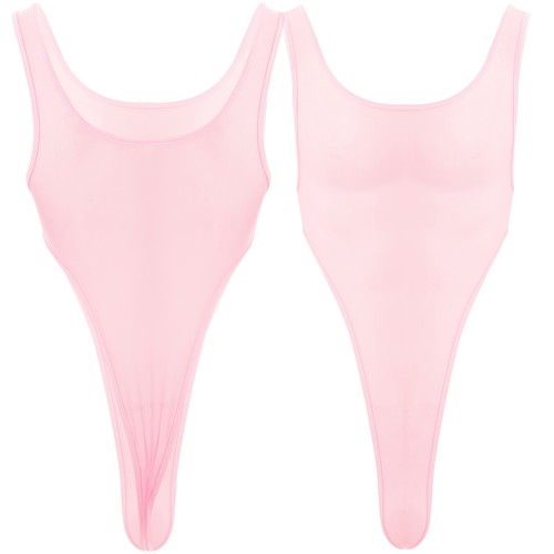 Sexy Ropa de club nocturno Body Ropa de dormir Leotardo Calzoncillos Tanga Sin mangas Brillante para hombre - Imagen 46 de 69