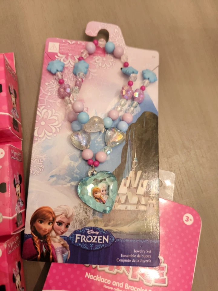 Disney Minnie Frozen Kids Jewelry Lot Party Favor Gift - Image 3 of 4