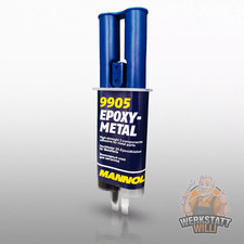 MANNOL FLÜSSIG METALL 2K EPOXIDHARZ KLEBER FÜLLEN SPACHTEL KLEBEN EPOXY 30g