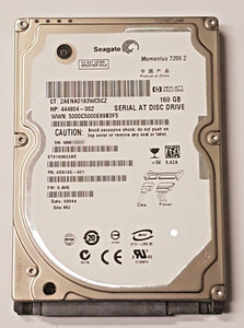 160 GB SATA Seagate Momentus 7200.2 ST9160823AS 8MB HDD 2.5" interne Festplatte
