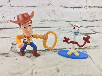 Woody & Forky Toy Story 4 Figures Lot Of 2 Small Cake Toppers | eBay