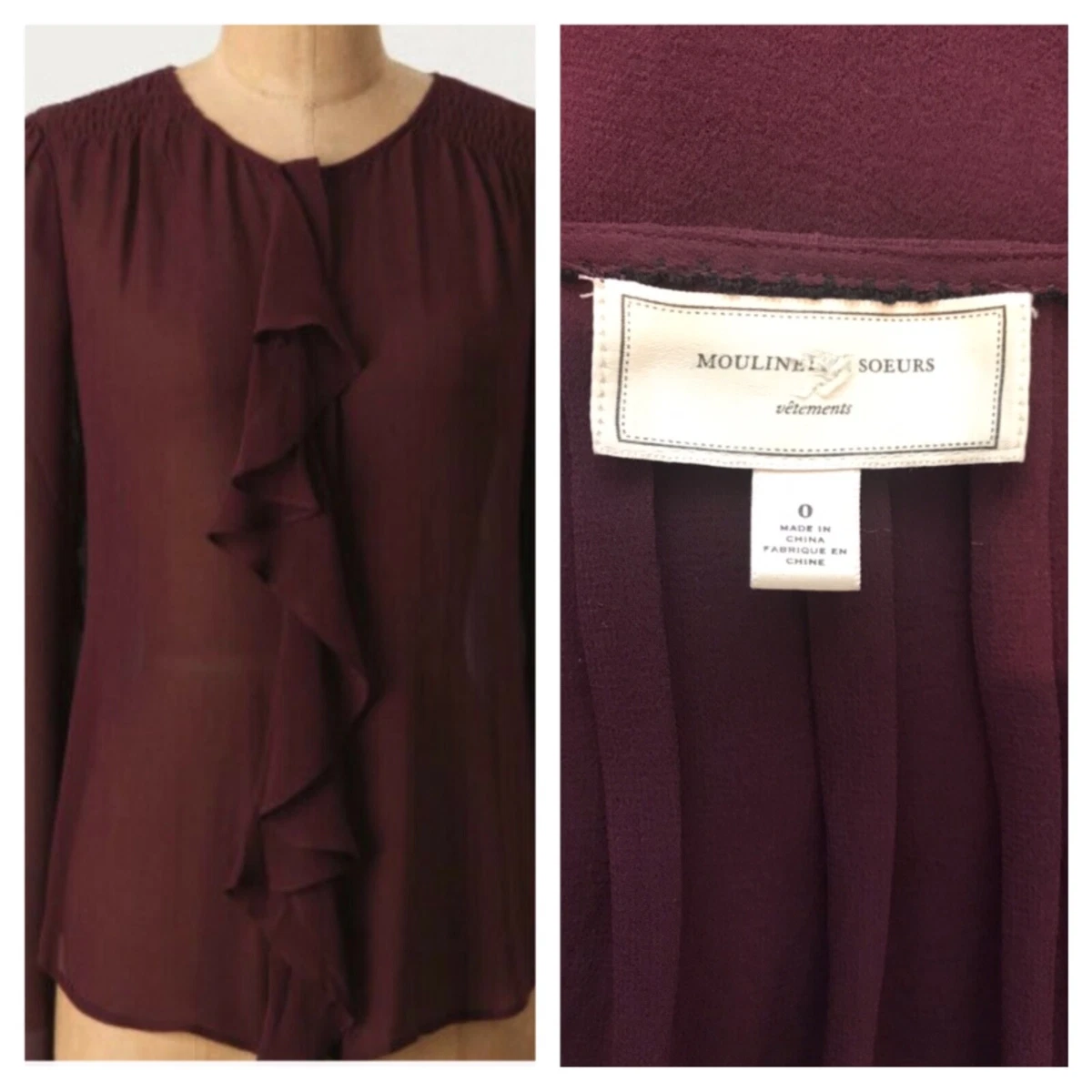 moulinette soeurs blouse