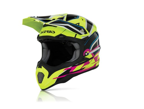 Casco Uomo Acerbis Impact Giallo Fluo Moto Cross Enduro Motard ATV Quad  Helmet | eBay