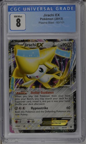 Jirachi-EX graded CGC 8 for sale on eBay