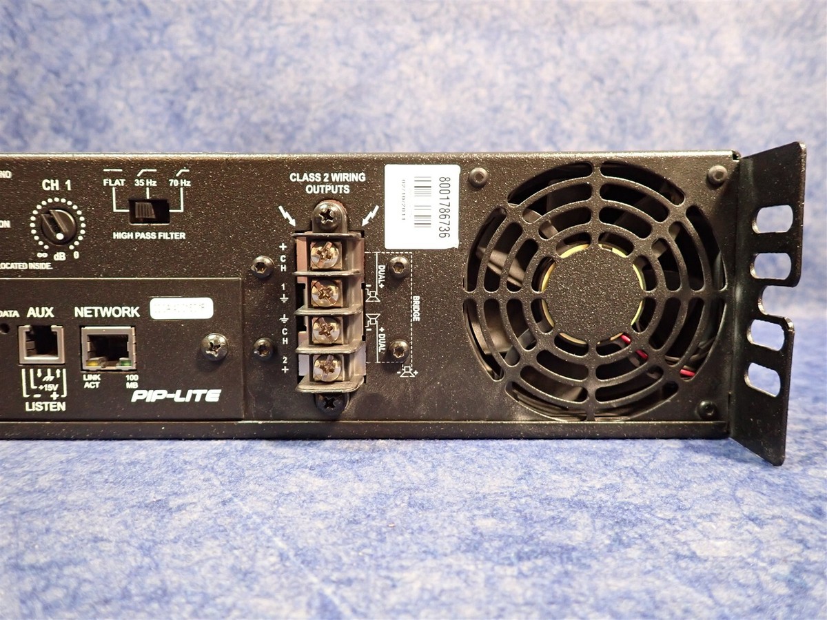 Crown CTs 2000 Two-Channel 1000W Power Amplifier with PIP Card