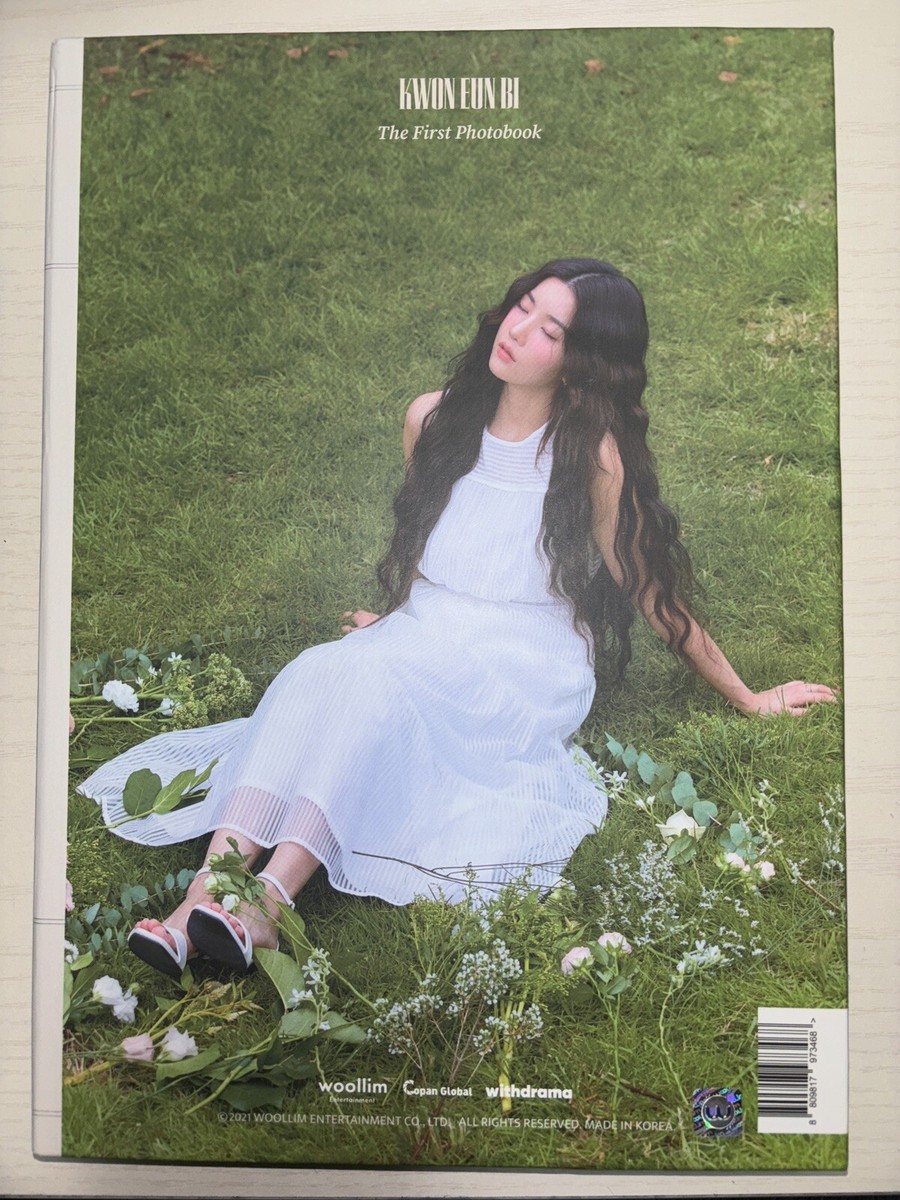 Kwon Eunbi 1st Photobook [Silver Rain] Autographed Signed Album IZ