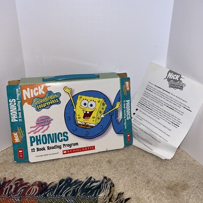 Spongebob Squarepants Phonics 10 books + Box - Paperback By Sander, Sonia -GREAT