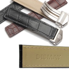 Dismay Leather Watch Band Strap For Carrera Calibre 1887 - 22mm - 20mm