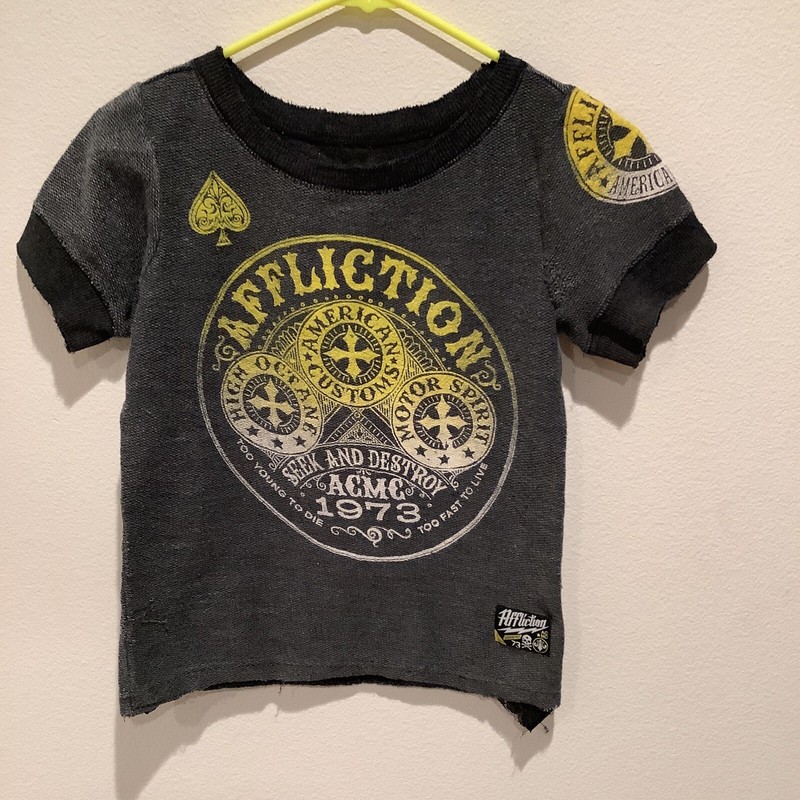 Women’s Affliction XS Short Sleeve Pull Over Cute Top